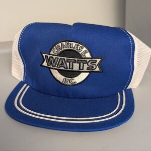 Vtg. Charles Watts Inc. Snapback